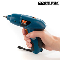 PWR Work Cordless Screwdriver with Accessories