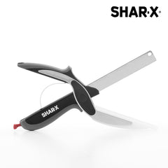 Blade & Board Scissor-Knife with Integrated Chopping Board