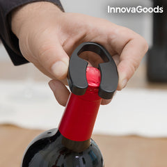 InnovaGoods Electric Corkscrew with Foil Cutter