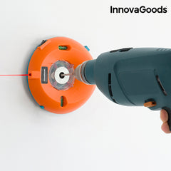 InnovaGoods Drill Dust Collector with Laser Level and Marker