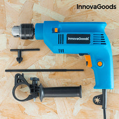 InnovaGoods Percussion Drill & Screwdriver 500W