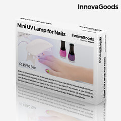 InnovaGoods Mini LED UV Nail Lamp