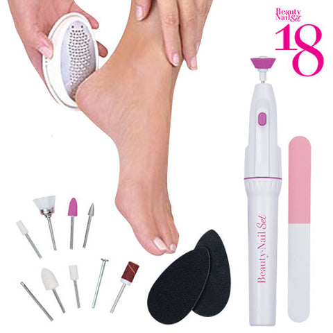 Beauty Nail 18 Pedicure Set