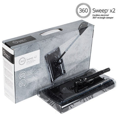 Rectangular electric sweeper Omnidomo 360 Sweep 7,2 V Black